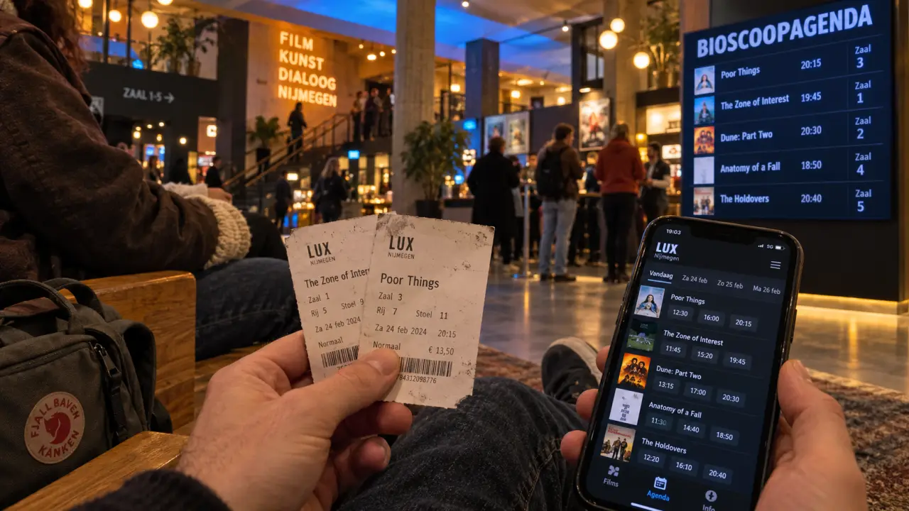 Tickets bioscoop nijmegen in foyer