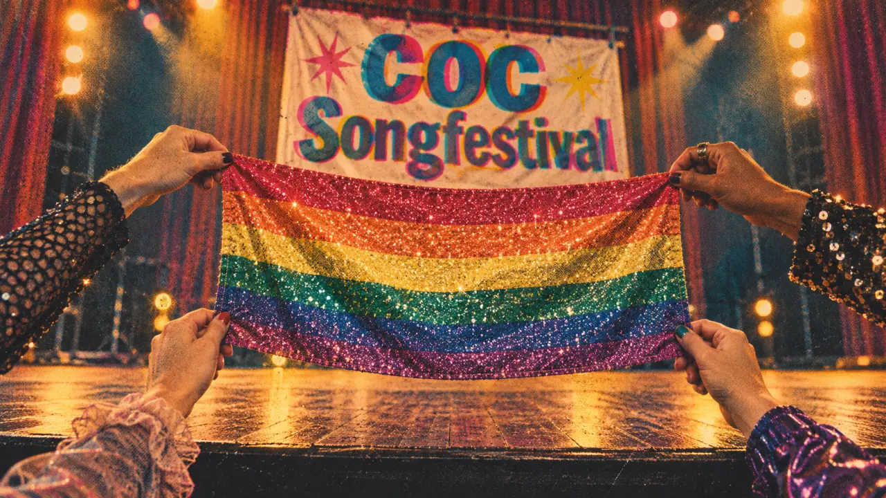 Davide & The Rainbow Fairies winnen COC Songfestival voor Nijmegen